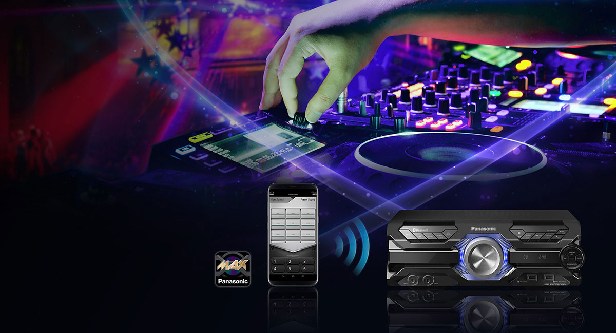 فناوری max juke با سیستم صوتی پاناسونیک akx520